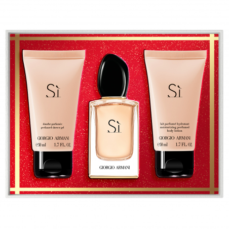 SET DE NADAL SÌ EAU DE PARFUM AMB LOCIÓ CORPORAL I SHOWER GEL