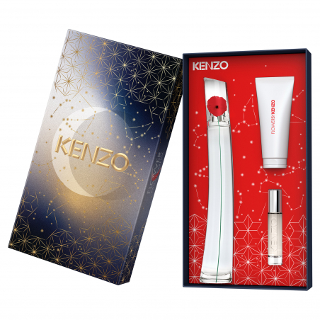 SET FLOWER BY KENZO EAU DE PARFUM 3 PIEZAS