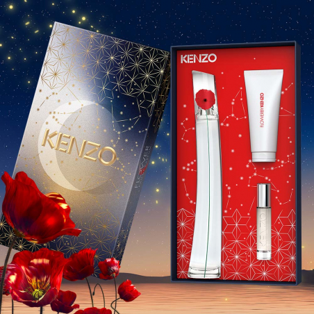 SET FLOWER BY KENZO EAU DE PARFUM 3 PIEZAS