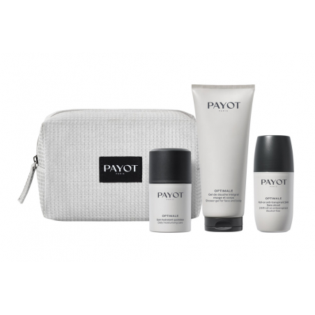 SET 4 PIEZAS PAYOT OPTIMALE GEL DE DUCHA PARA CARA Y CUERPO