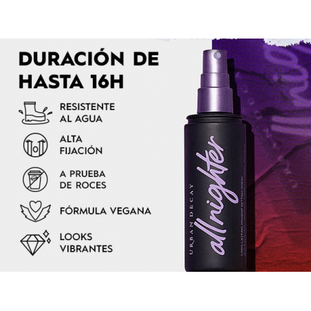 URBAN DECAY ALL NIGHTER SETTING SPRAY FIXADOR DE MAQUILLATGE 118ML