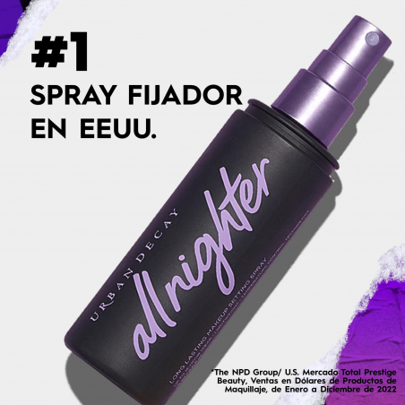 URBAN DECAY ALL NIGHTER SETTING SPRAY FIXADOR DE MAQUILLATGE 118ML