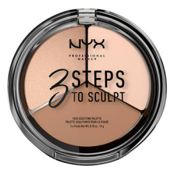 PALETA CONTOUR 3 STEPS TO SCULPT FACE SCULPTING PALETTE
