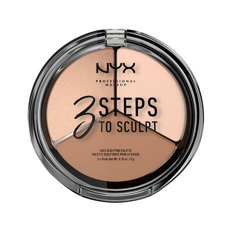 PALETA CONTOUR 3 STEPS TO SCULPT FACE SCULPTING PALETTE