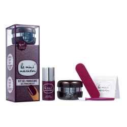 GEL MANICURE KIT CHERRY RED