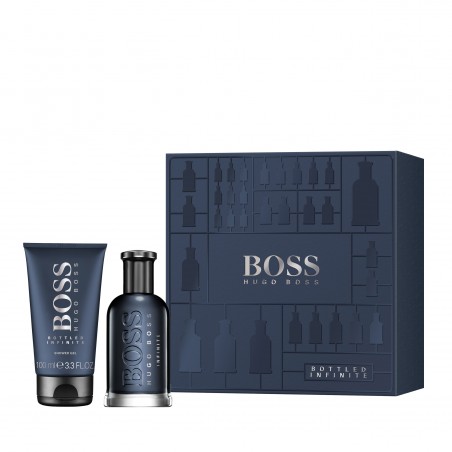 BOSS BOTTLED INFINITE ESTUCHE EAU DE PARFUM 100ML + GEL 100ML