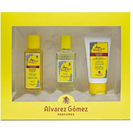 AGOMEZ ESTUCHE EAU DE COLOGNE 80ML + GEL 90ML + LOCIÓN CORPORAL 75ML