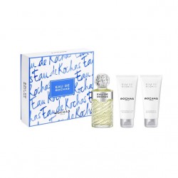 EAU ROCHAS Cofre EDT Vapo.100 + Gel100 + BL100