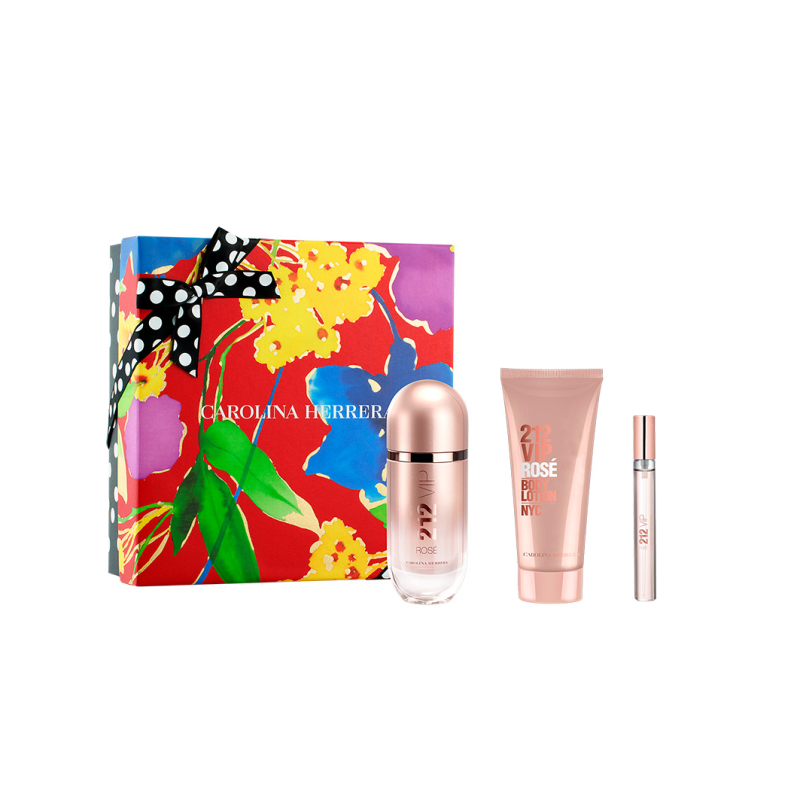 Set 212 VIP Rosé Eau de Parfum Body Lotion de Carolina Herrera