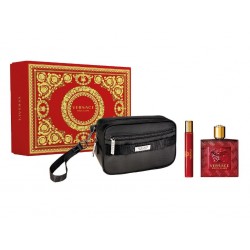COFRE Eros Flame Eau de Parfum V.100ml + Mini 10ml + Neceser
