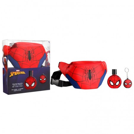 SET SPIDER-MAN RIÑONERA + EDT V.50ML + LLAVERO