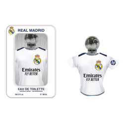 Real Madrid Llauna Metàl·lica Eau de Toilette amb Samarreta