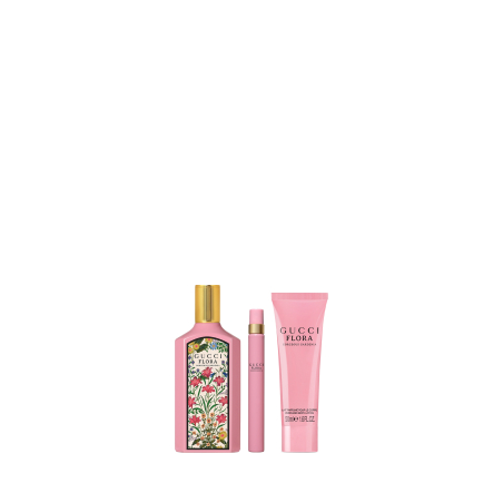 Set Gucci Flora Gorgeous Gardenia Eau de Parfum & Body Lotion
