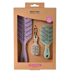 Kit Cepillos The Original Natural Fiber