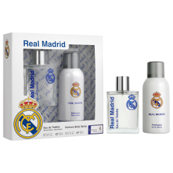 Set Real Madrid Eau de Toilette & Desodorant a Spray