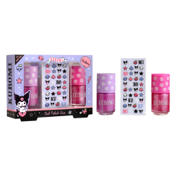 Set Dúo con 2 Lacas de Uñas y Decoraciones de uñas