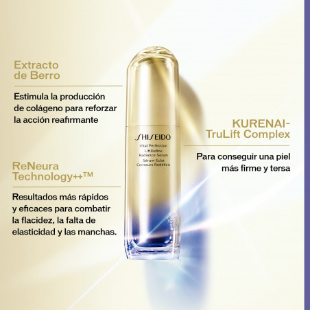 Shiseido	Vital Perfection Lift Radiance Serum | Perfumería Júlia