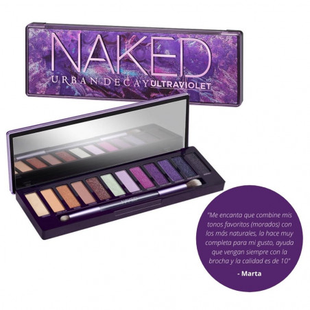 URBAN DECAY NAKED ULTRAVIOLET PALETTE PALETA DE OMBRA D'ULLS