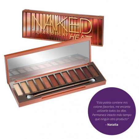 URBAN DECAY NAKED HEAT PALETTE PALETA D'OMBRES D'ULLS