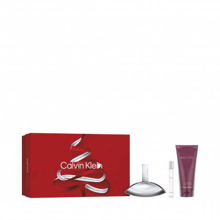 EUPHORIA COFRET EAU DE PARFUM VAPORITZADOR 100ML + BL 200ML + PS 10ML