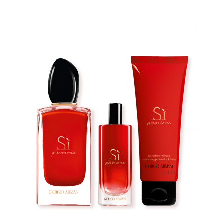 SI PASSIONE COFRET EDP V100ML + V15ML + L75ML