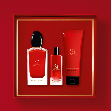 SI PASSIONE COFRET EDP V100ML + V15ML + L75ML