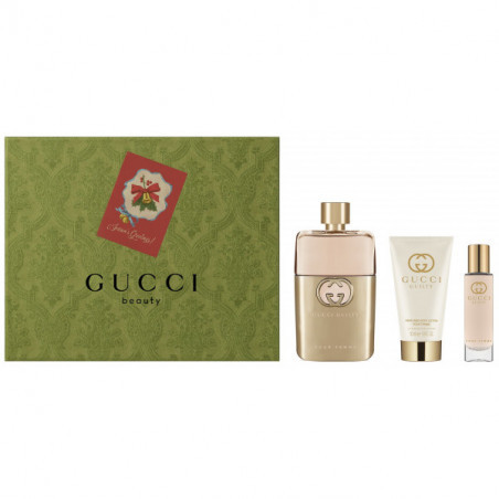 GUCCI GUILTY COFRET EAU DE PARFUM V90ML + TS15ML + LOCIÓ 50ML