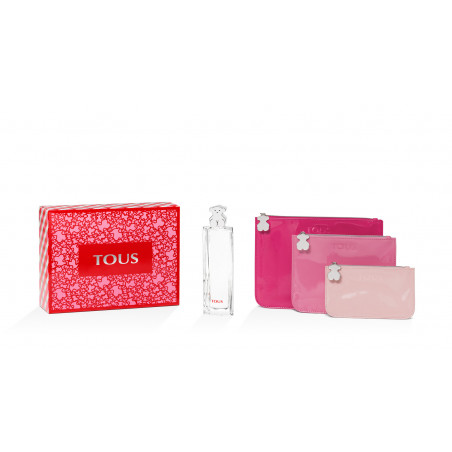 TOUS COFRE EAU DE TOILETTE VAPORITZADOR 90ML+TRIO NECESER