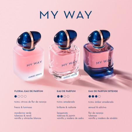 MY WAY FLORAL EAU DE PARFUM RECARREGABLE