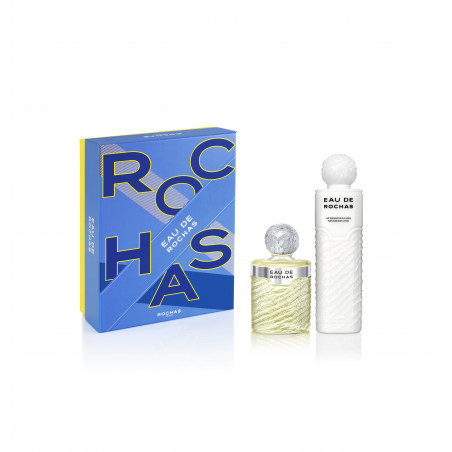 EAU ROCHAS COFRET EAU DE TOILETTE V220ML + BL500ML