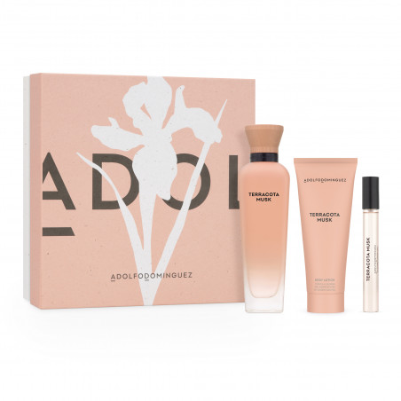 SET ADOLFO DOMINGUEZ TERRACOTA EDP VAPORITZADOR 120ML