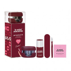 GEL MANICURE KIT CHERRY RED