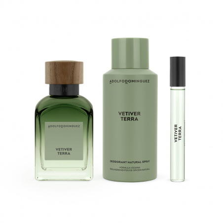 SET VETIVER TERRA EAU DE TOILETTE