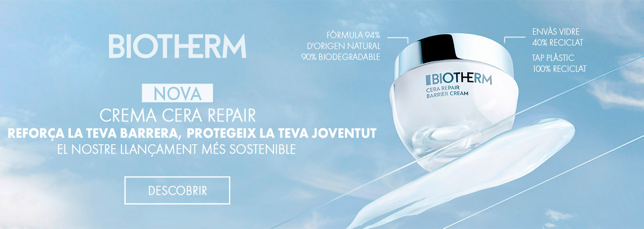 crema facial cera repair barrier Biotherm