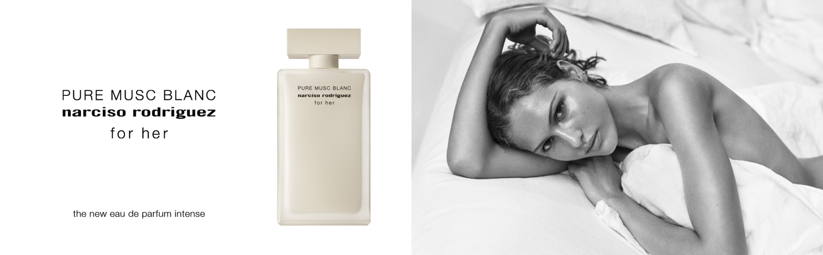 Pure Musc Blanc for her eau de parfum Narciso Rodriguez