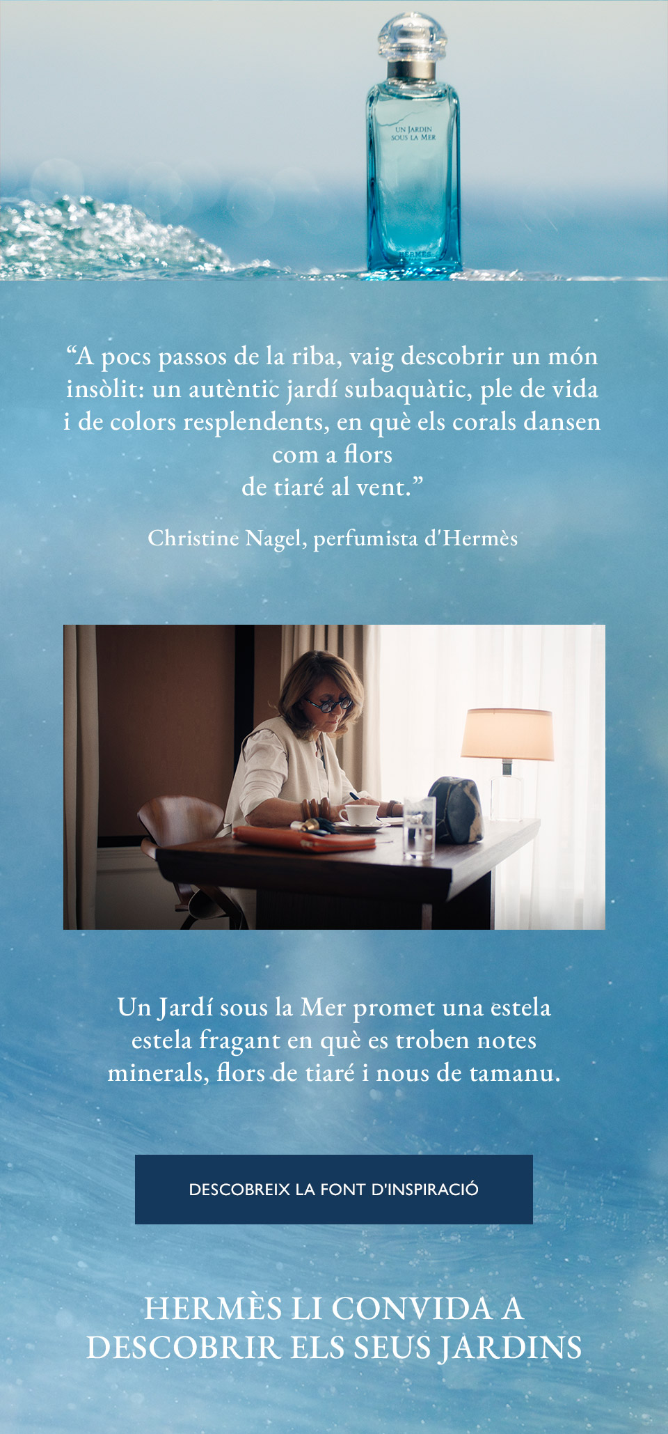 Hermès un Jardin sous la mer eau de toilette